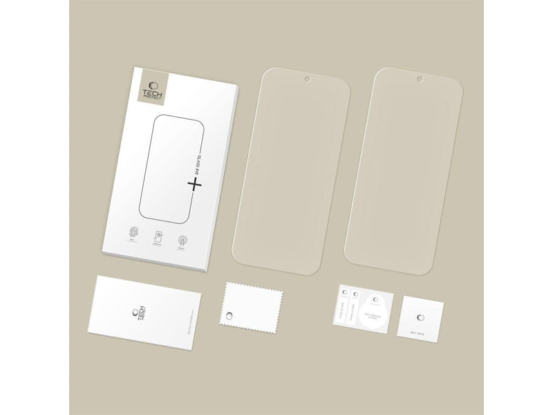 Tech-Protect Glass Fit+ 2-pack tempered glass for Google Pixel 9 Pro XL / 10 Pro XL - transparent
