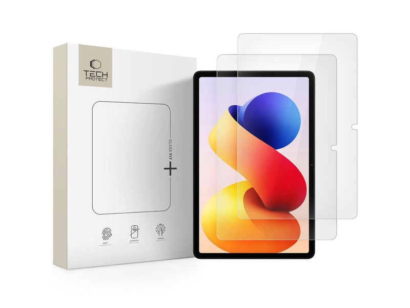 Tech-Protect  Glass Fit+2-pack Tempered Glass for Xiaomi Redmi Pad Pro / 2 Pro 12.1 - Clear