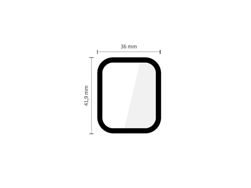 Tech-Protect  Glass Flex+ 2-pack for Apple Watch 44mm - Black