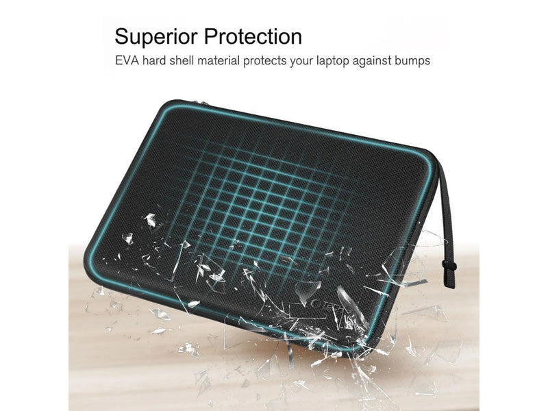 Tech-Protect Hardpouch Case for 15-16 Laptop - Black