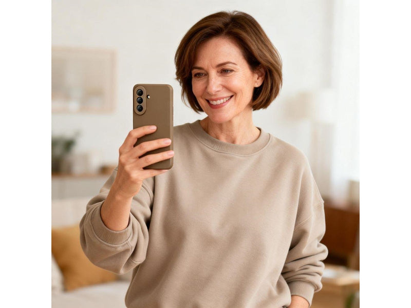Tech-Protect  Icon Case for Samsung Galaxy A57 5G - Brown