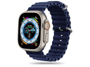 Tech-Protect IconBand Pro Strap for Apple Watch 4 / 5 / 6 / 7 / 8 / 9 / SE / Ultra 1 / 2 (42 / 44 / 45 / 49 mm) - Navy Blue