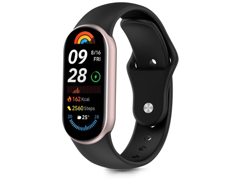 Tech-Protect IconBand Pure Strap for Xiaomi Smart Band 8 / 9 / 10 / NFC - Black