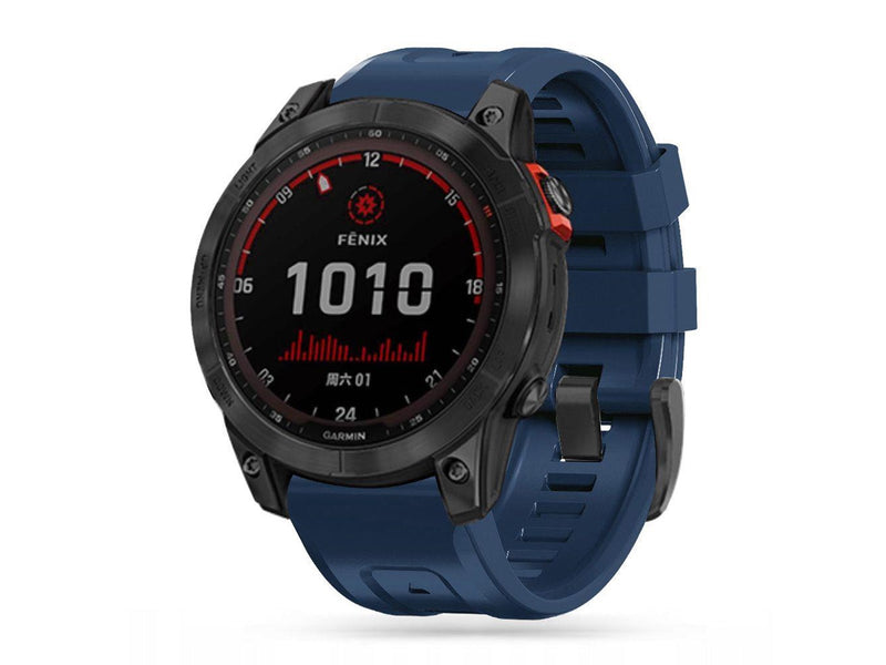 Tech-Protect IconBand Strap for Garmin Fenix 5 / 6 / 6 Pro / 7 - Navy Blue