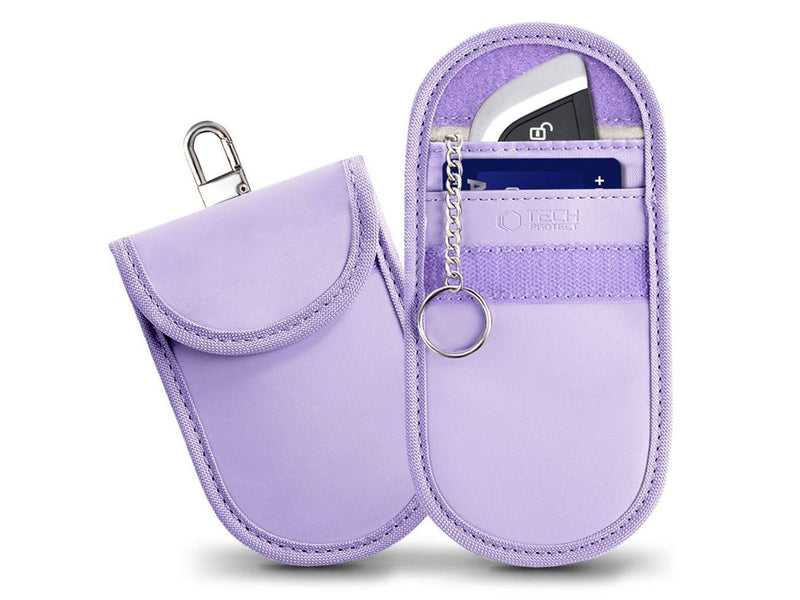 Tech-Protect KLR100 RFID Locking Car Key Case - Purple