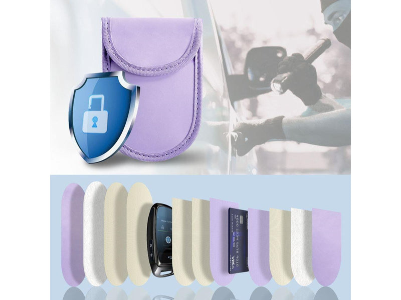 Tech-Protect KLR100 RFID Locking Car Key Case - Purple