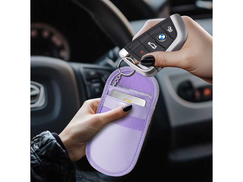 Tech-Protect KLR100 RFID Locking Car Key Case - Purple