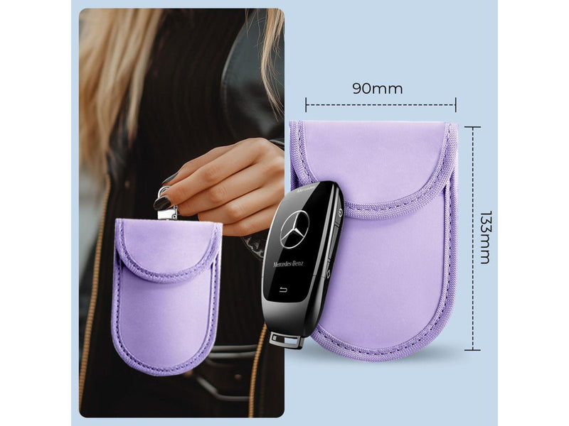 Tech-Protect KLR100 RFID Locking Car Key Case - Purple