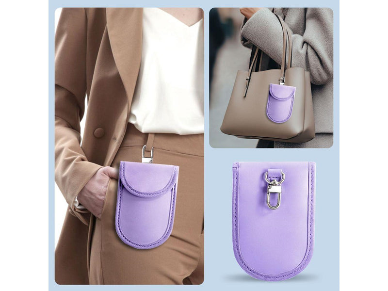 Tech-Protect KLR100 RFID Locking Car Key Case - Purple