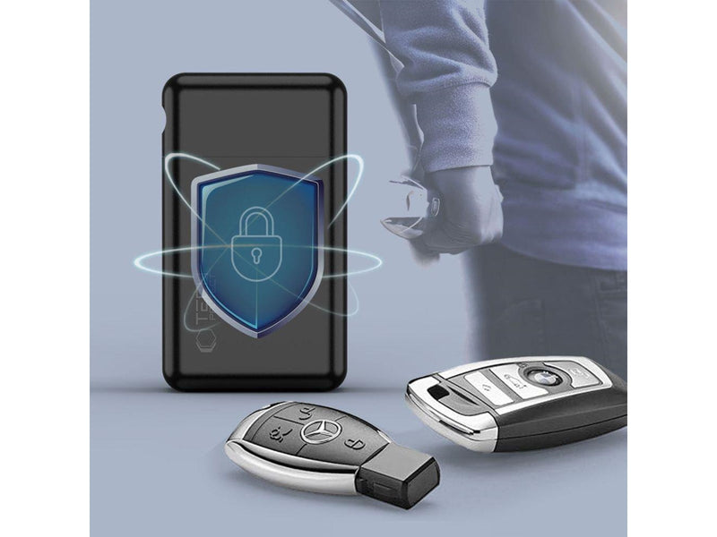 Tech-Protect KLR200 Metal RFID Locking Car Key Case - Black