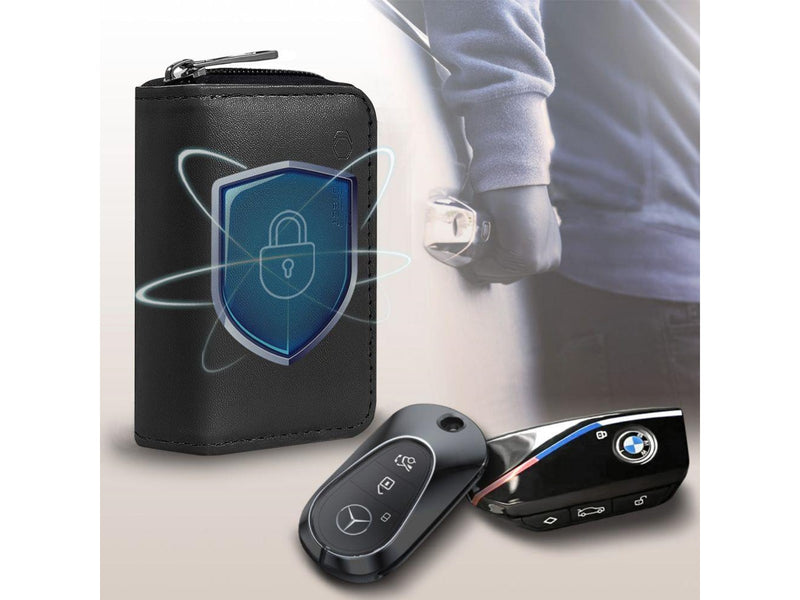 Tech-Protect KLR300 RFID Locking Car Key Case - Black