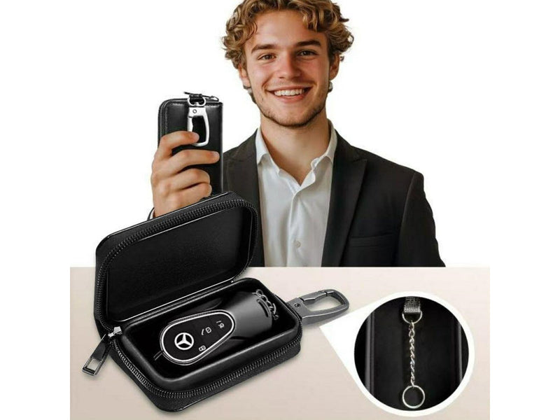 Tech-Protect KLR300 RFID Locking Car Key Case - Black