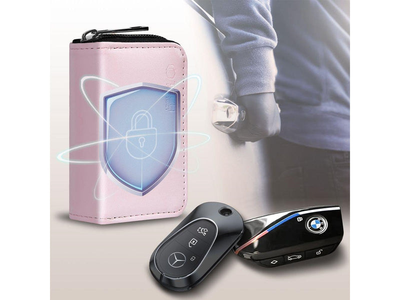 Tech-Protect KLR300 RFID Locking Car Key Case - Pinkmo