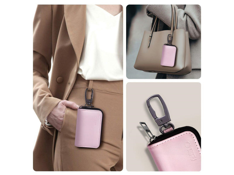 Tech-Protect KLR300 RFID Locking Car Key Case - Pinkmo