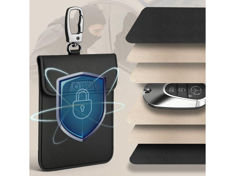 Tech-Protect KLR400 Anti-theft Case for Car Keys - Black