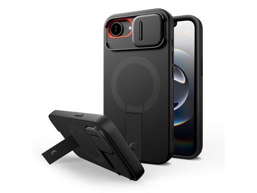 Tech-Protect Kevlar Aura MagSafe Case for iPhone 16e / 17e - Black
