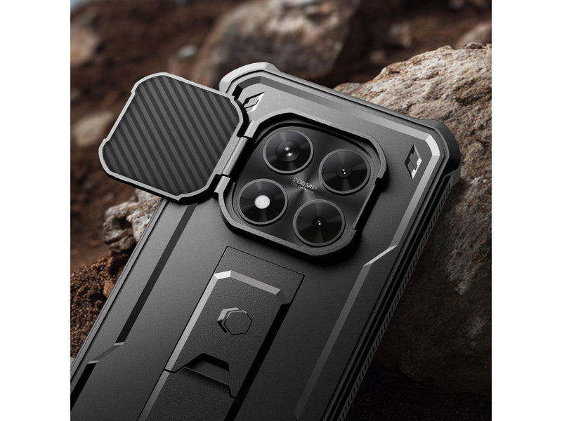 Tech-Protect Kevlar Cam+ 2-set Case for Xiaomi Redmi Note 15 Pro 5G - Black