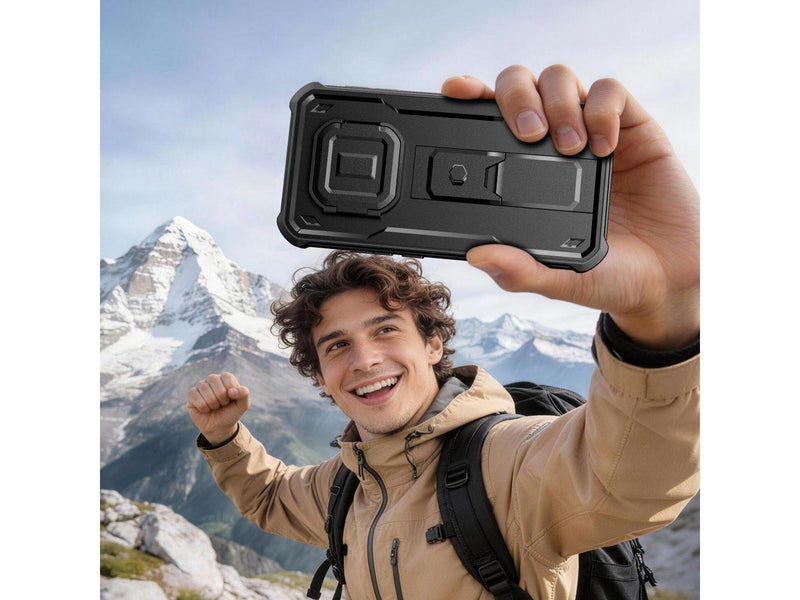 Tech-Protect Kevlar Cam+ 2-set Case for Xiaomi Redmi Note 15 Pro 5G - Black
