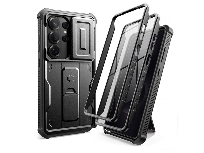 Tech-Protect Kevlar Cam+ Case for Samsung Galaxy S26 Ultra - Black