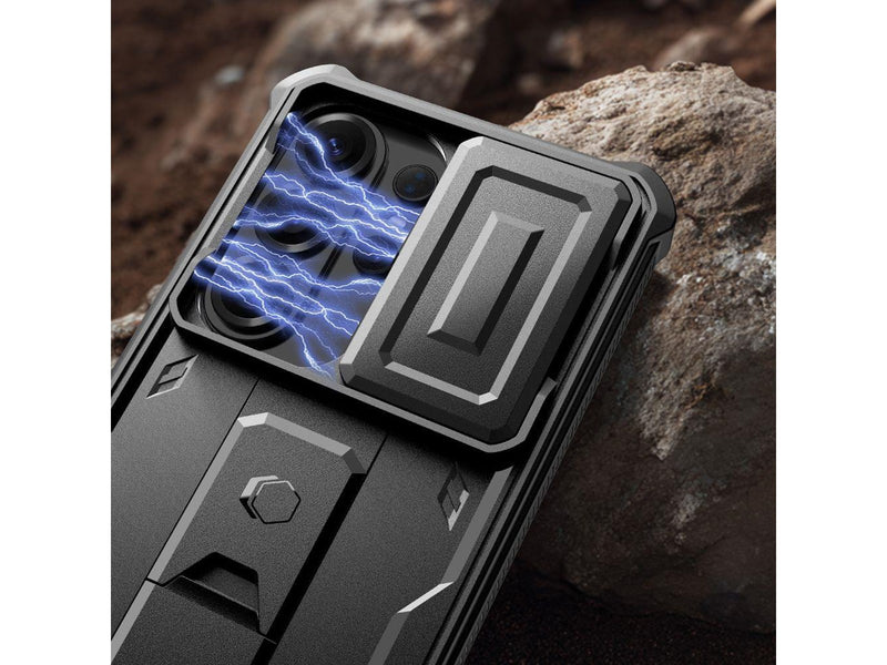 Tech-Protect Kevlar Cam+ Case for Samsung Galaxy S26 Ultra - Black