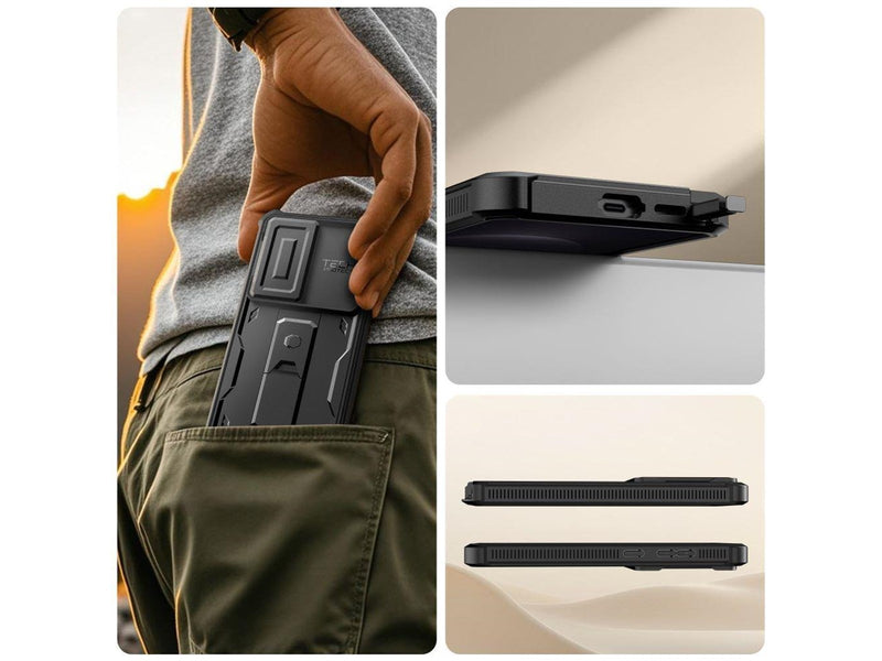 Tech-Protect Kevlar Cam+ Case for Samsung Galaxy S26 Ultra - Black