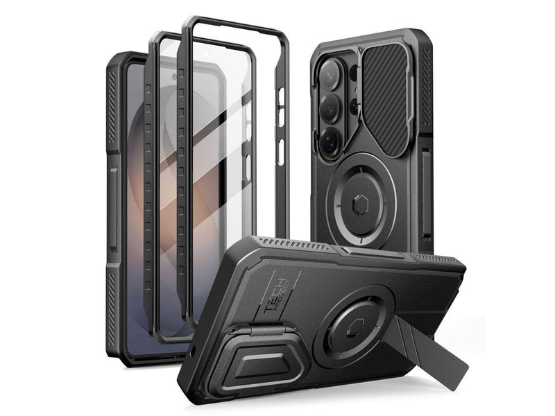 Tech-Protect Kevlar MagSafe 2-Set Case for Samsung Galaxy S26 Ultra - Black