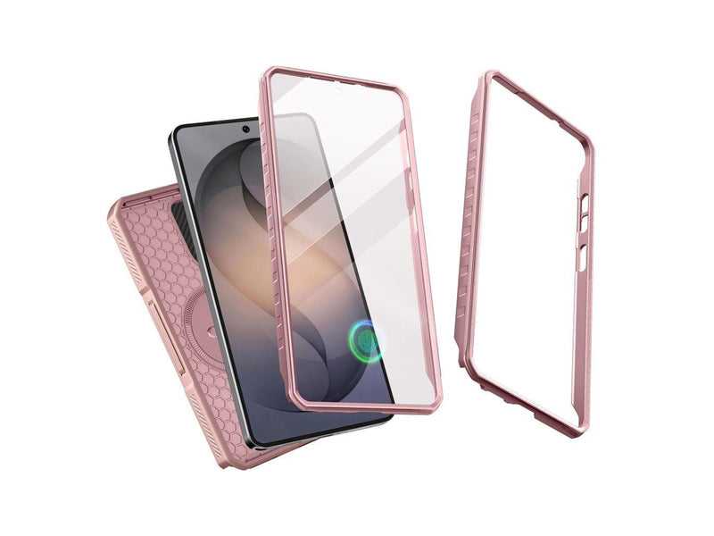 Tech-Protect Kevlar MagSafe 2-Set Case for Samsung Galaxy S26 Ultra - Pink