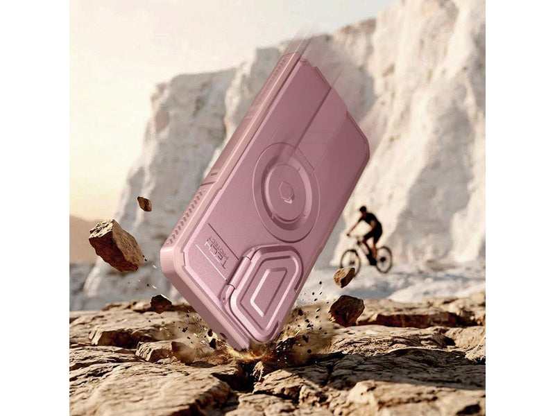 Tech-Protect Kevlar MagSafe 2-Set Case for Samsung Galaxy S26 Ultra - Pink
