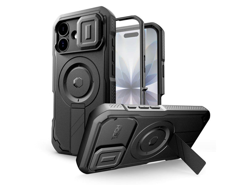 Tech-Protect Kevlar MagSafe Case for iPhone 17 - Black