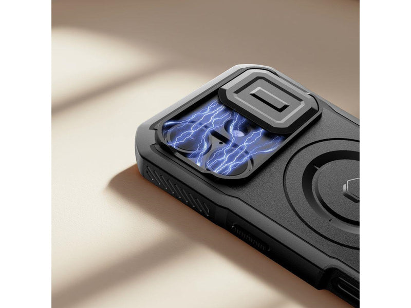Tech-Protect Kevlar MagSafe Case for iPhone 17 - Black