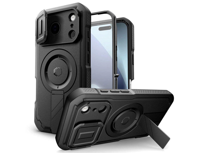 Tech-Protect Kevlar MagSafe Case for iPhone 17 Pro - Black