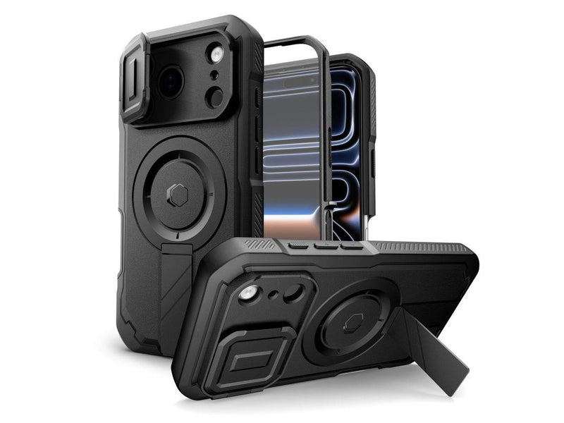 Tech-Protect Kevlar MagSafe Case for iPhone 17 Pro - Black