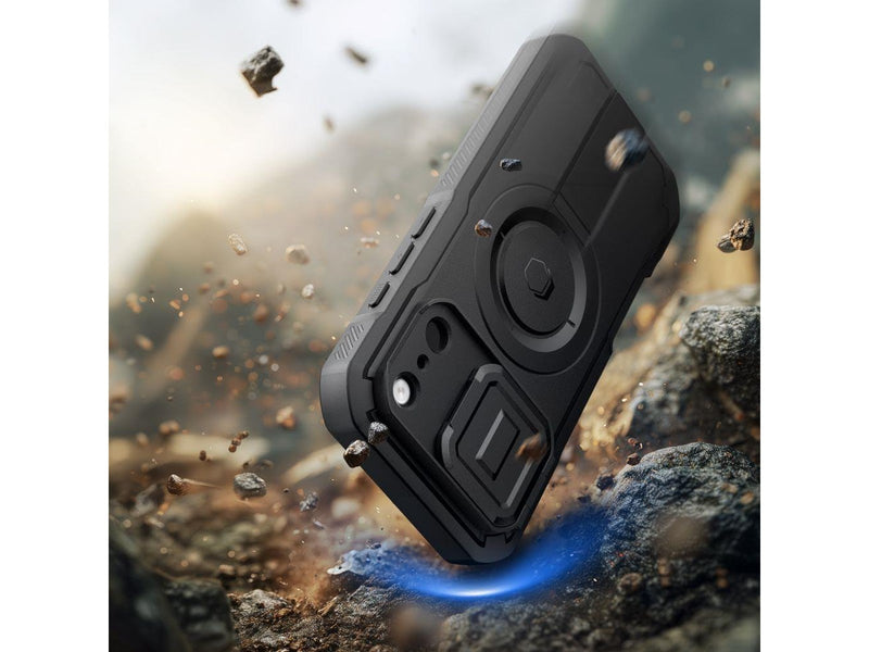 Tech-Protect Kevlar MagSafe Case for iPhone 17 Pro - Black