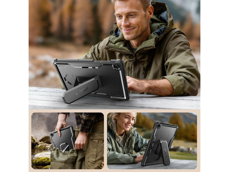 Tech-Protect Kevlar Pro Case for Samsung Galaxy Tab A9+ / A11+ - Black