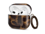 Tech-Protect Lamano Case for AirPods 4 - Brown and Black