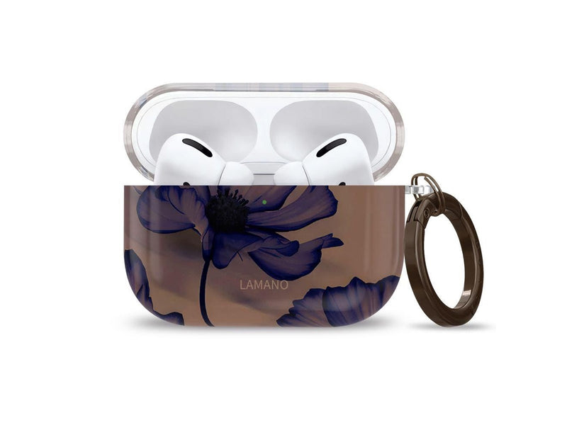 Tech-Protect Lamano Case for AirPods Pro 1 / 2 - Brown and Purple