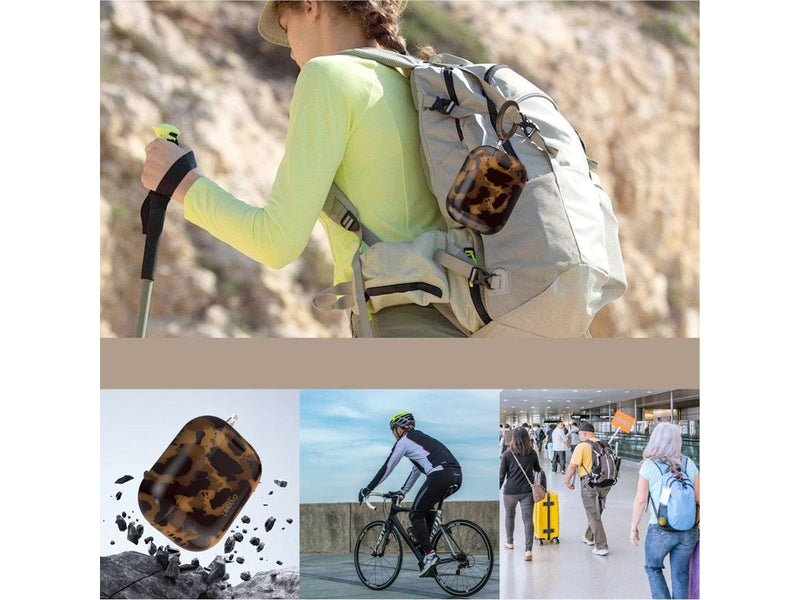 Tech-Protect Lamano Case for AirPods Pro 3 - Black & Brown