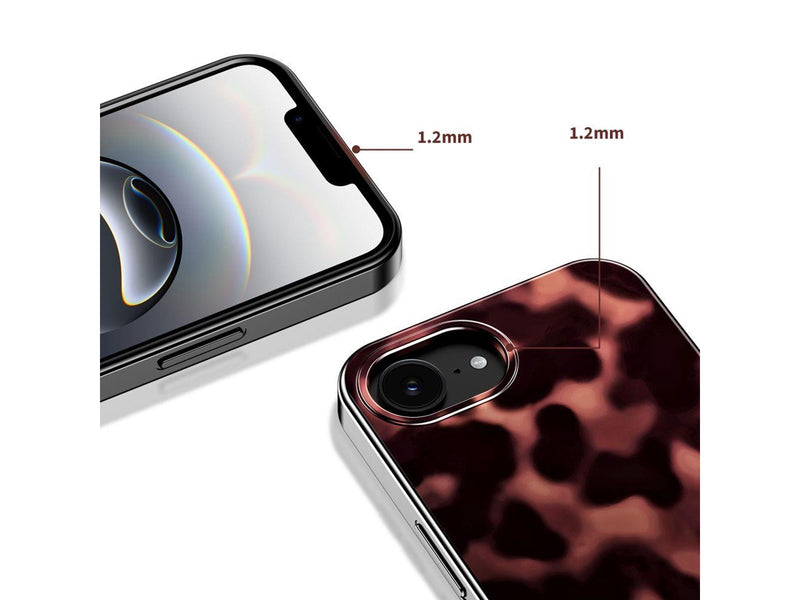 Tech-Protect  Lamano MagSafe Case for iPhone 16e / 17e - Black & Brown