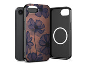 Tech-Protect Lamano MagSafe Case for iPhone 16e / 17e - Brown and Purple