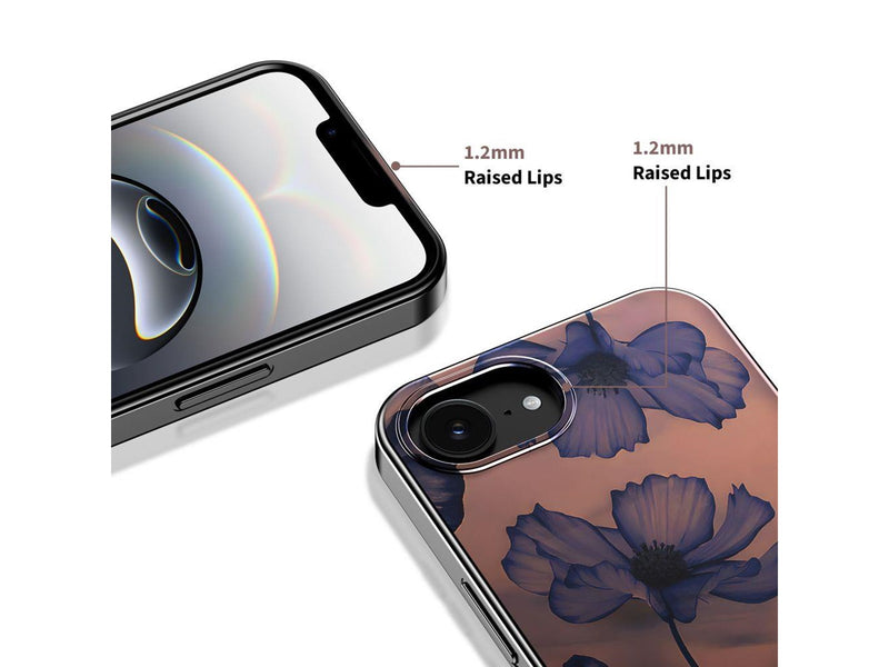 Tech-Protect Lamano MagSafe Case for iPhone 16e / 17e - Brown and Purple