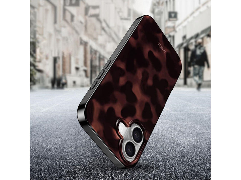 Tech-Protect Lamano MagSafe Case for iPhone 17 - Black & Red