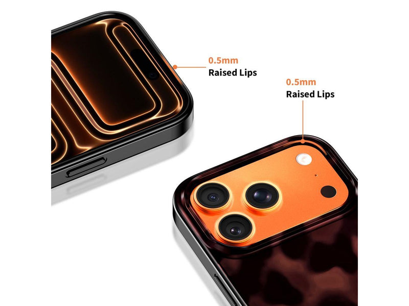 Tech-Protect  Lamano MagSafe Case for iPhone 17 Pro Max - Black & Red