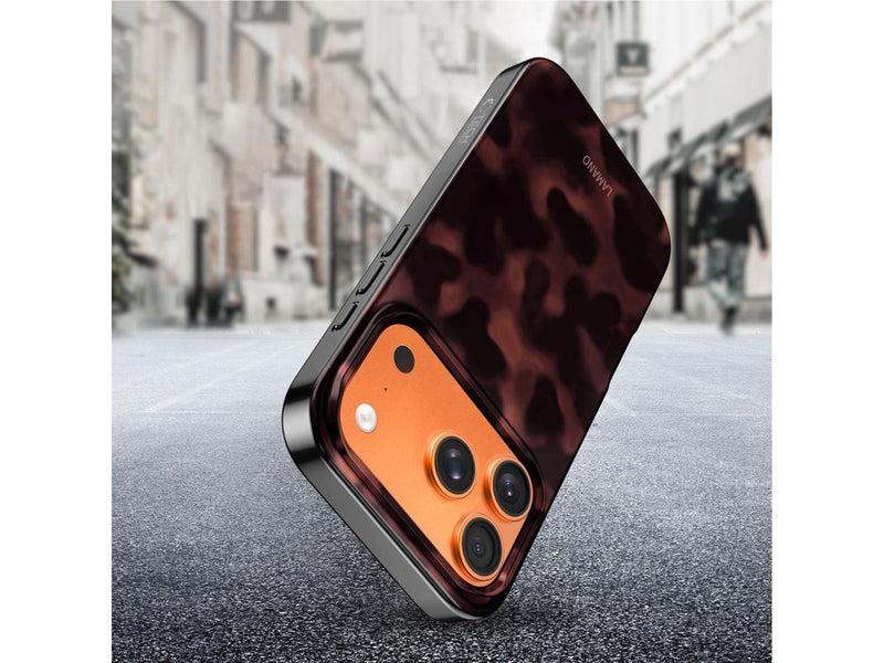 Tech-Protect  Lamano MagSafe Case for iPhone 17 Pro Max - Black & Red