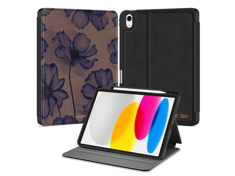Tech-Protect  Lamanona iPad 10.9" Case 10 / 2022 / 11" 11 / 2025 - Black