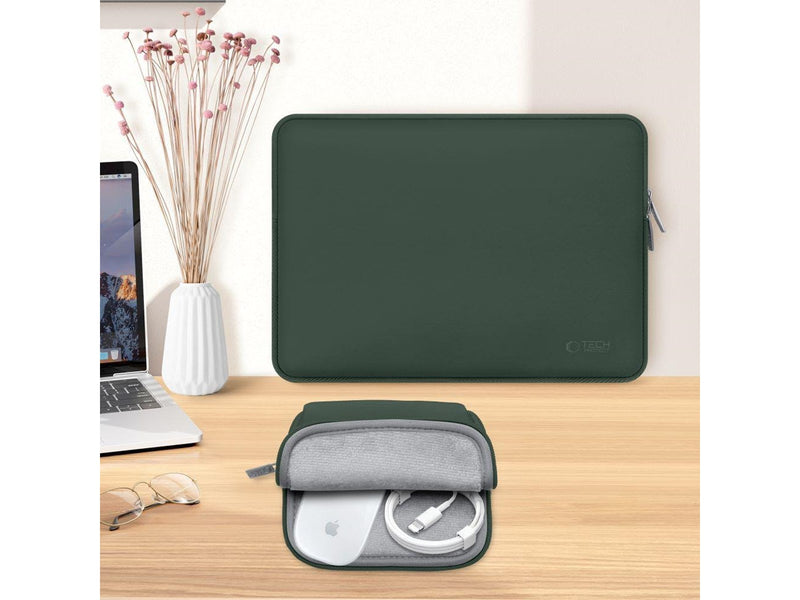 Tech-Protect Laptop Bag 13-14  Neoslim - Green