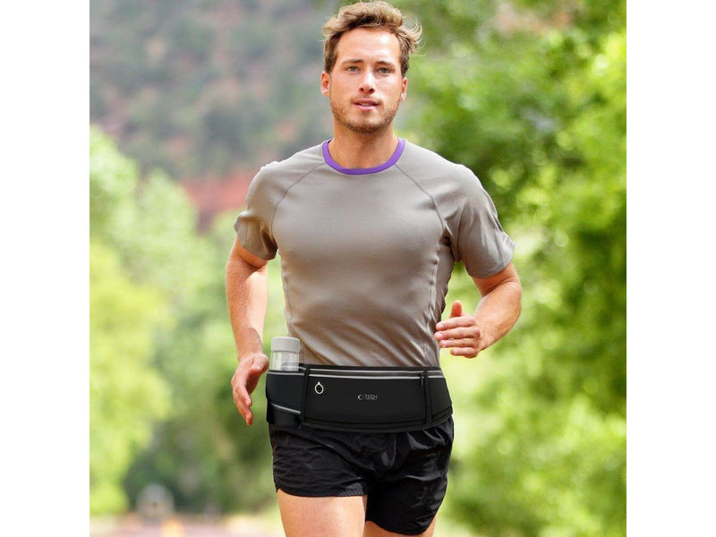 Tech-Protect M3 Universal Sport Waist Bag - Black