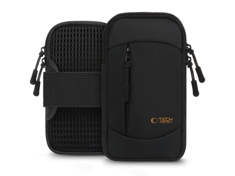 Tech-Protect  M6 Universal Sport Shoulder Strap - Black/Orange