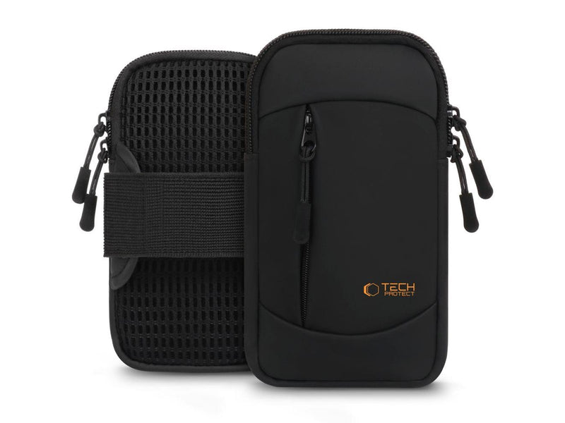 Tech-Protect  M6 Universal Sport Shoulder Strap - Black/Orange