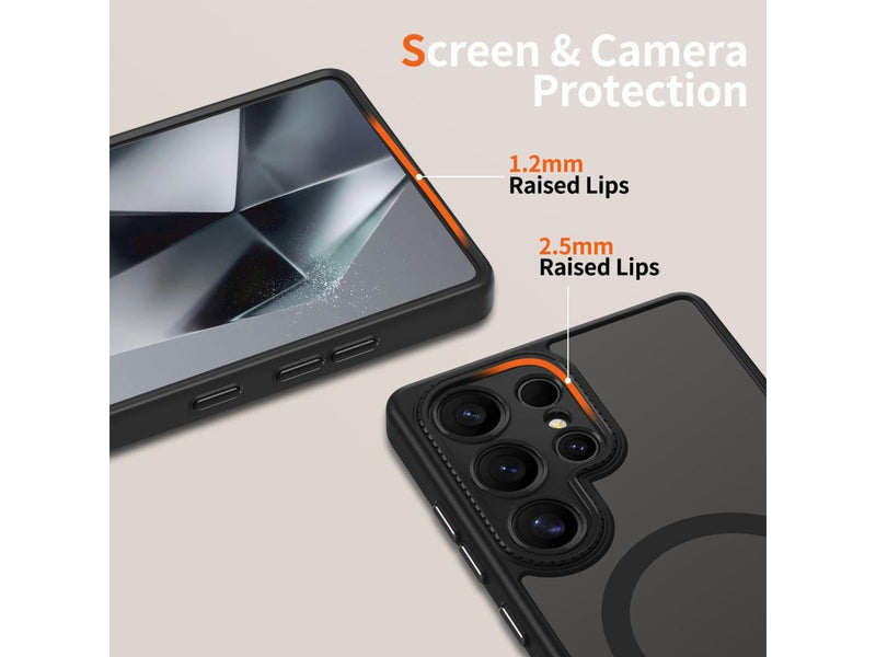 Tech-Protect MagCam MagSafe Case for Samsung Galaxy S25 Ultra - Black