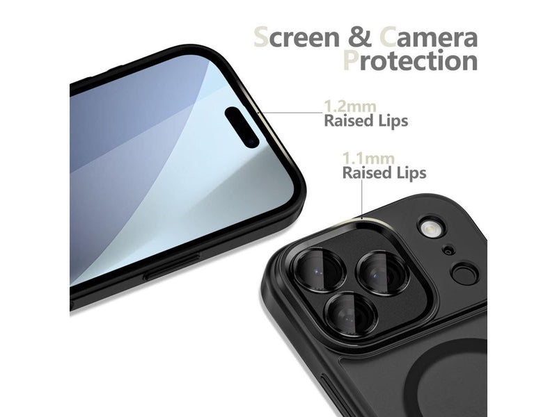Tech-Protect  MagCam MagSafe Case for iPhone 17 Pro - Matte Black